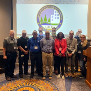 Inspector Training Committee members posing for a photo.